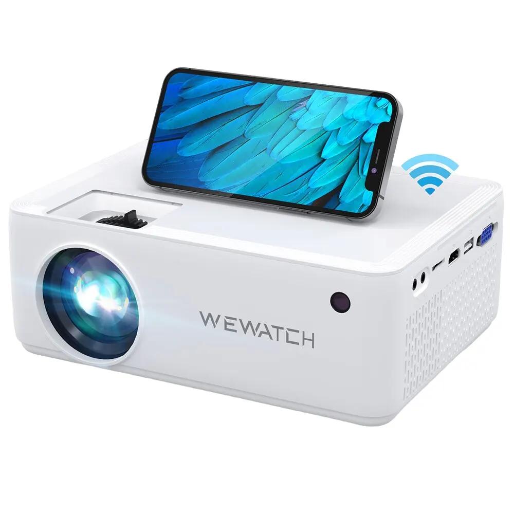 WEWATCH ޴ LED , Ƽ 1280x720 HD 1080P, Ȩ þ 8500 LM ̴ ߿ ȭ  , V10